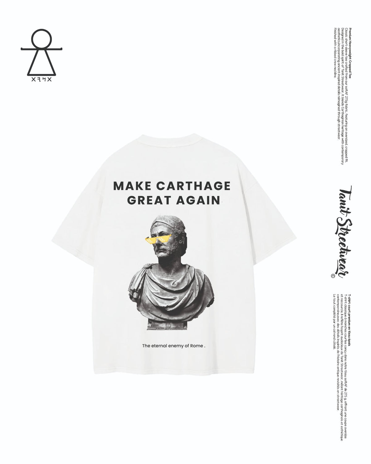 Heavyweight Cropped Tee – Hannibal Design