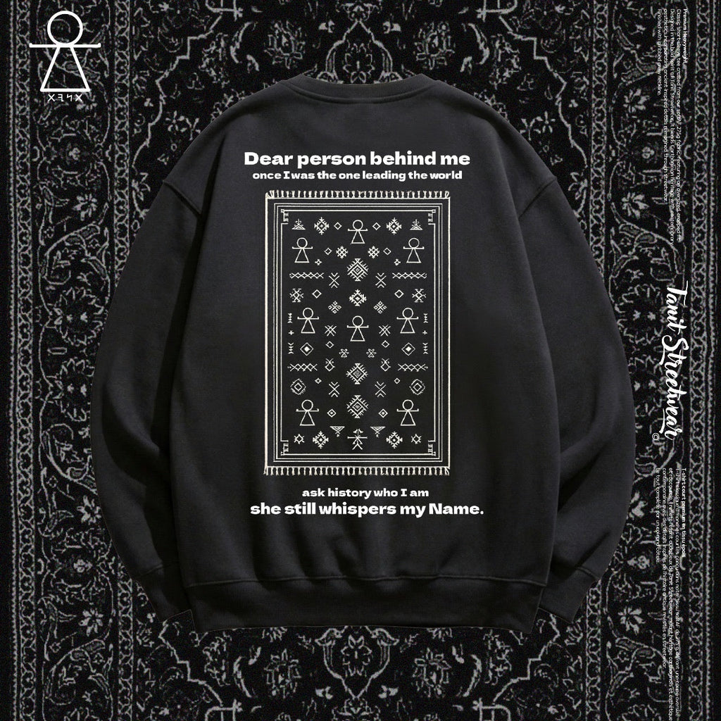 Premium sweatshirt TANIT – Black Heritage