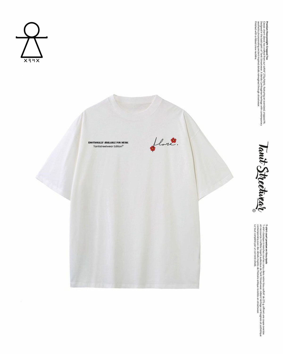 Cropped Tee – Flore x Tanit 🌺