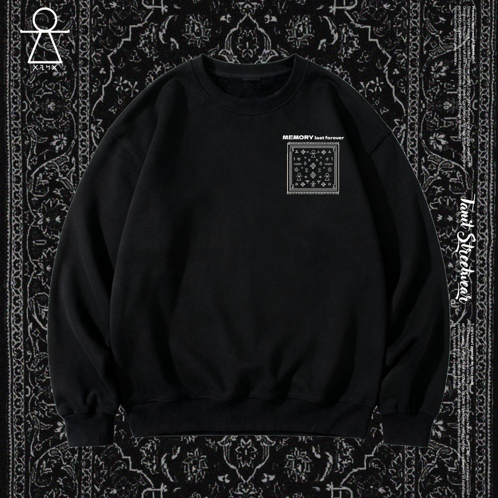 Premium sweatshirt TANIT – Black Heritage