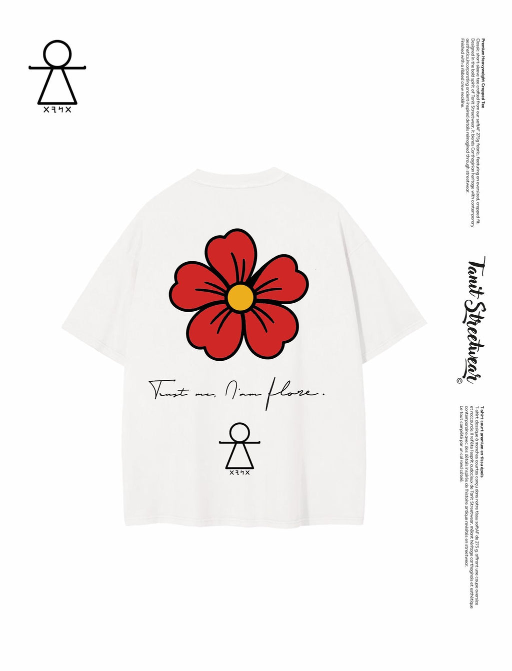 Cropped Tee – Flore x Tanit 🌺