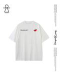 Premium Heavyweight Cropped White Watermelon Tee