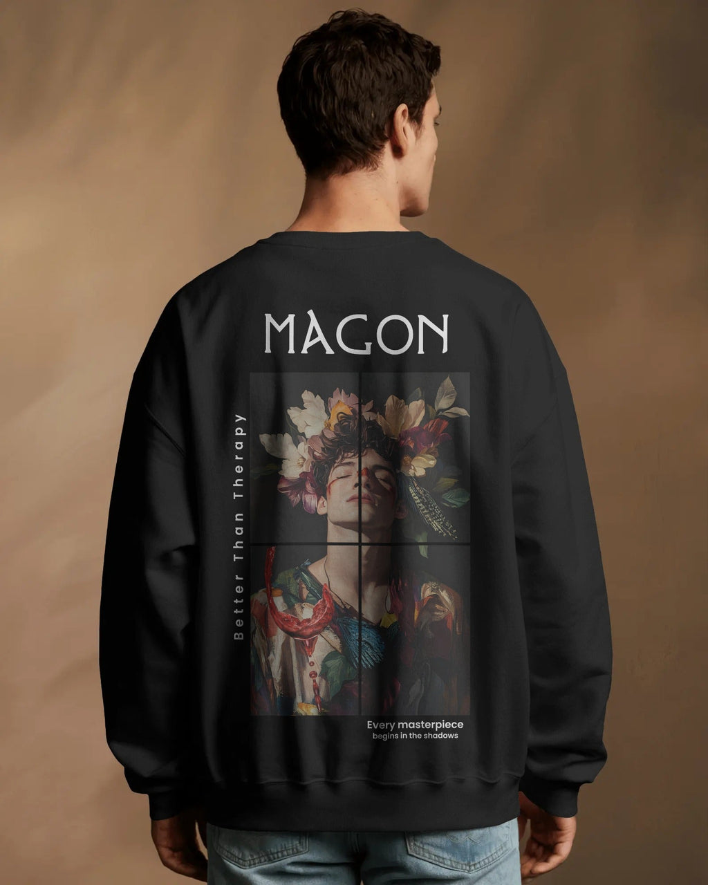 MAGON – Black Sweat-shirt