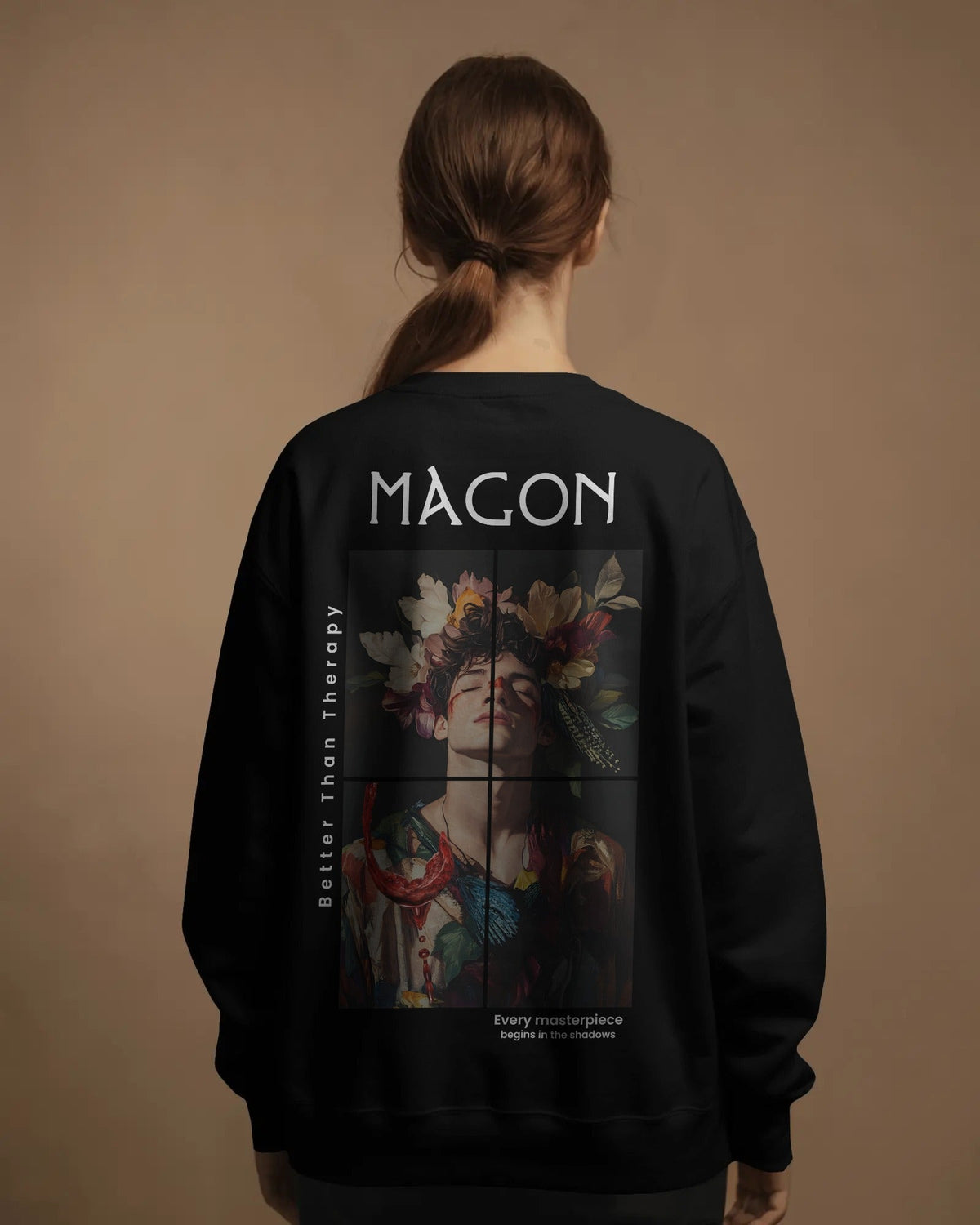 MAGON – Black Sweat-shirt