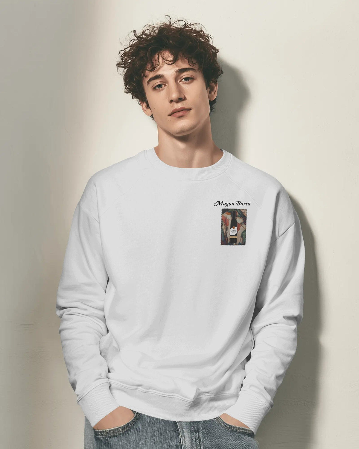 MAGON – White Sweat-shirt