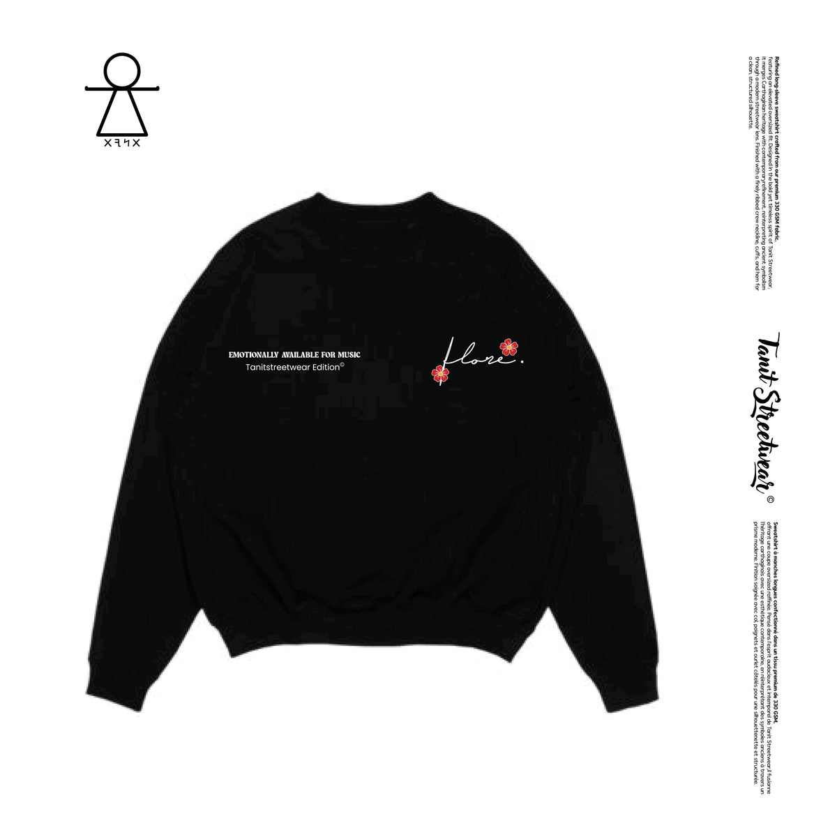 Premium Sweatshirt Flore x Tanit 🌺