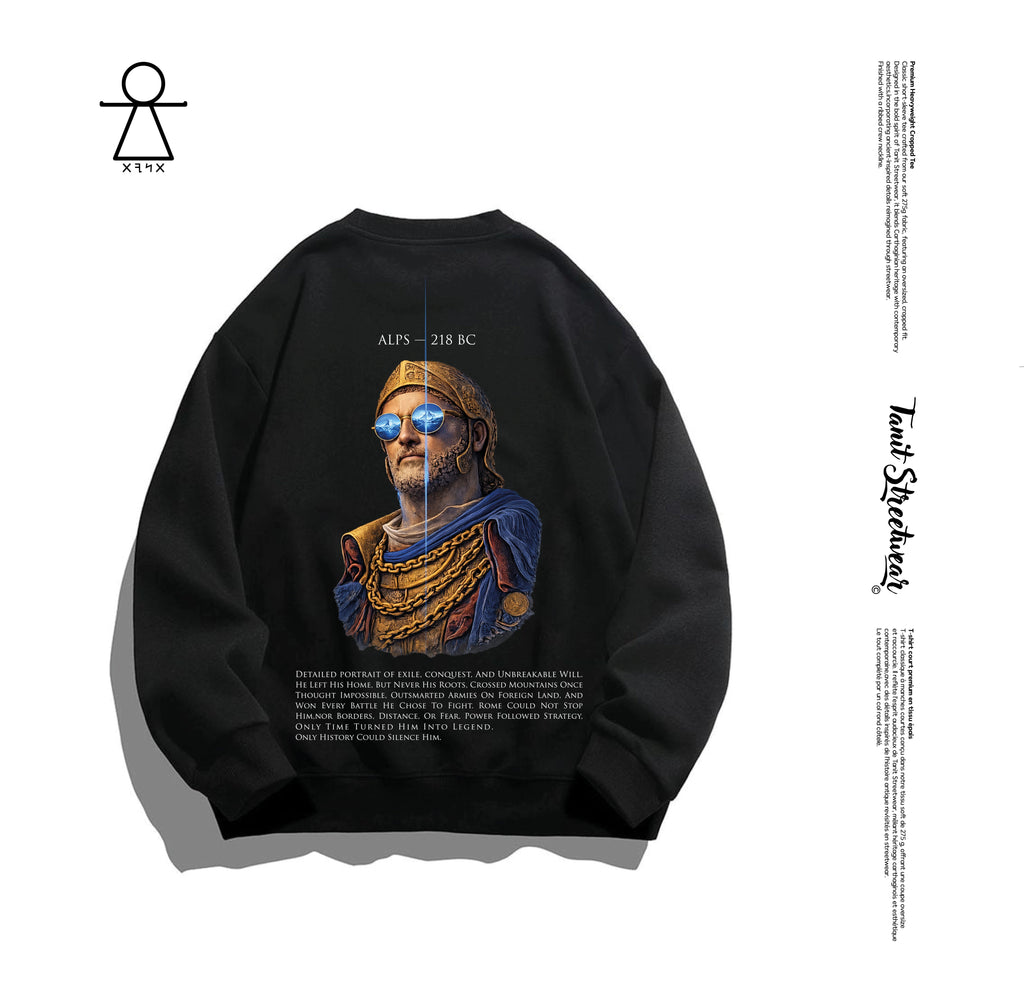 The Crossing of Legends Unisex Cotton Sweatshirt