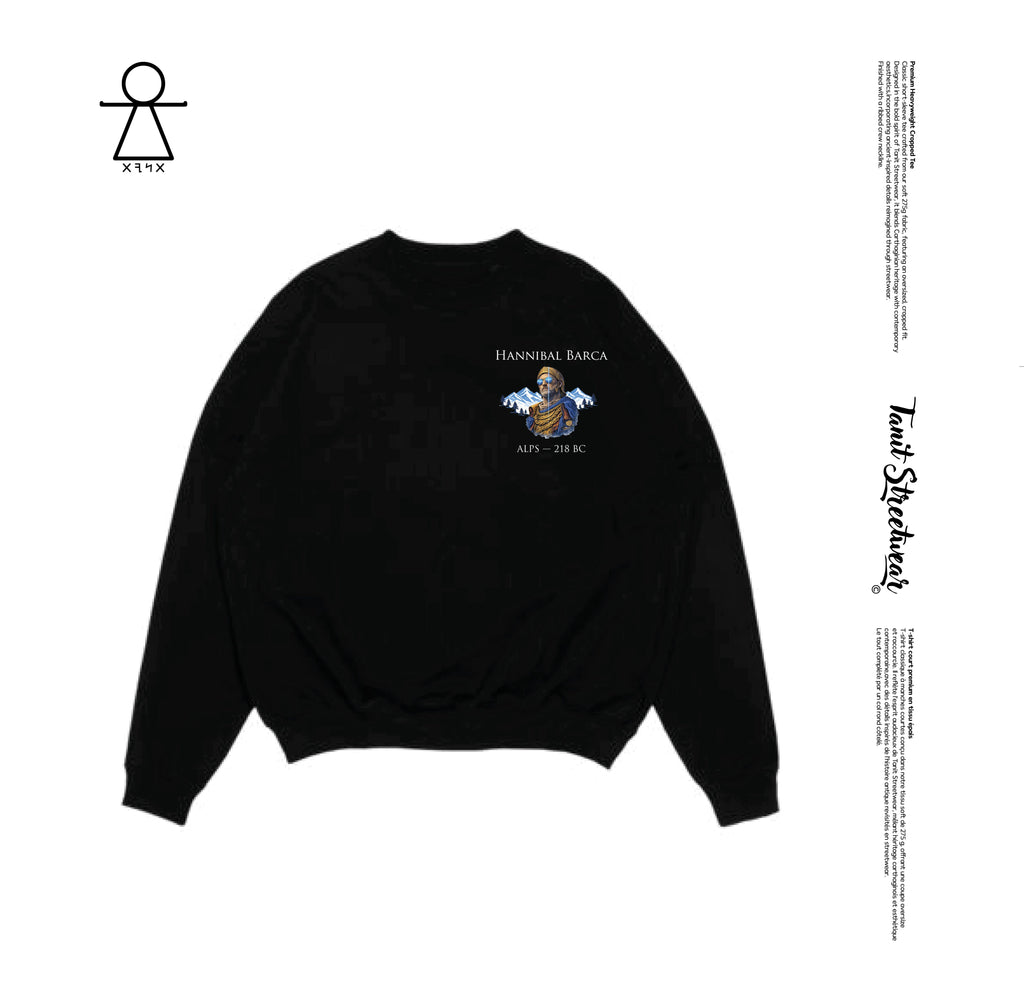 The Crossing of Legends Unisex Cotton Sweatshirt